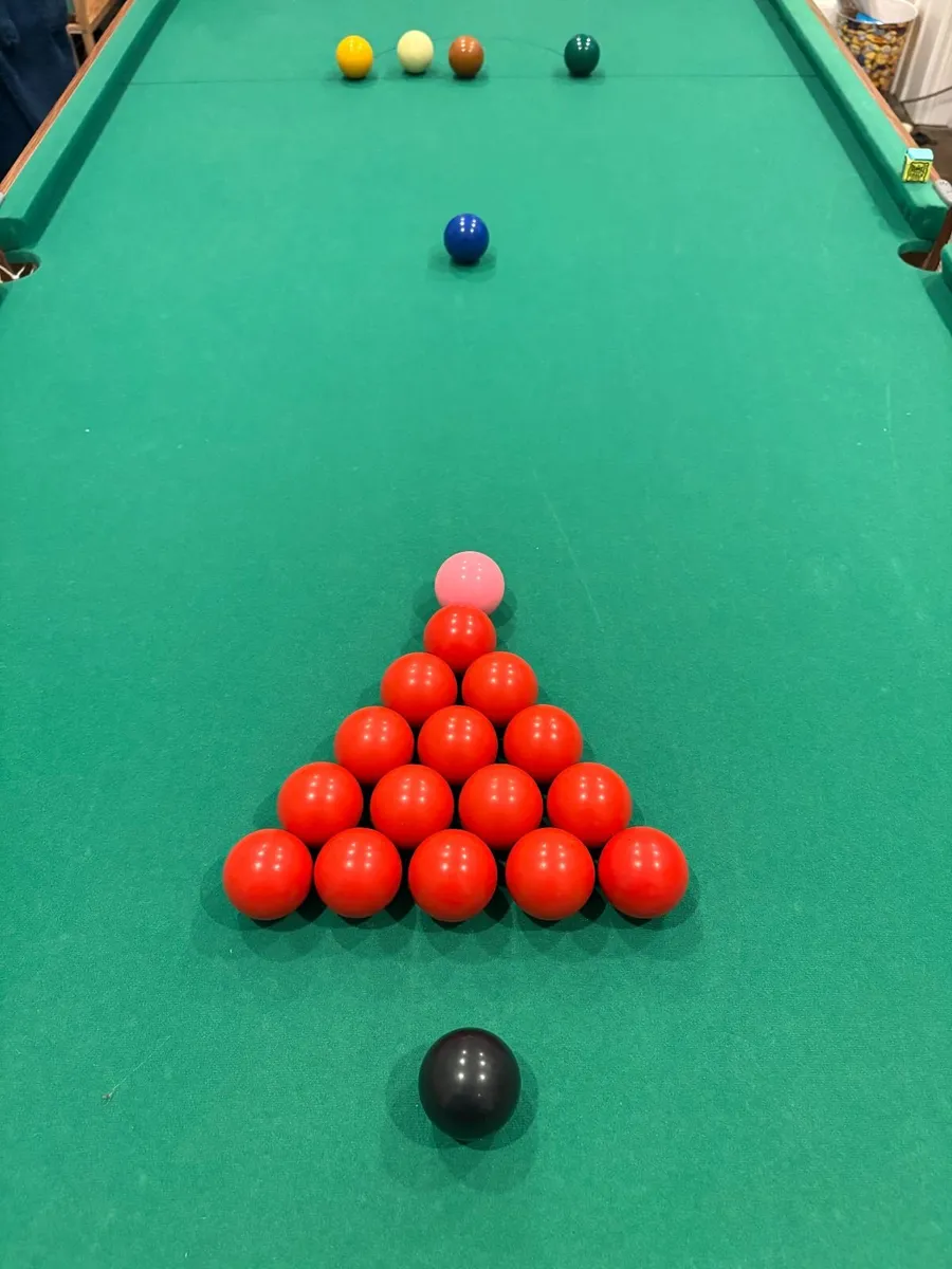 Pool and Snooker Table - Image 1