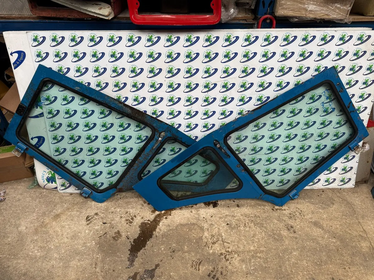 Original Pair Ford Q Cab Doors - Image 1