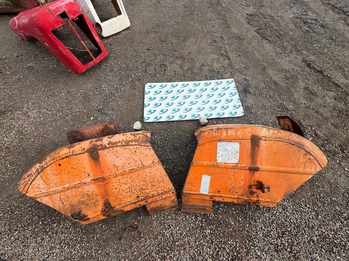 Set of Universal/Fiat Tractor Mudguards - Image 1