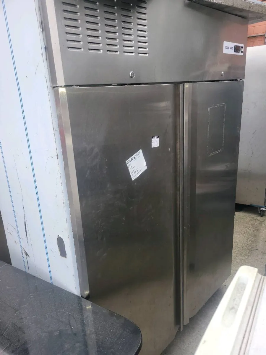 Freezer/Fridge Upright Stainless Steel COOL HEAD - Image 1