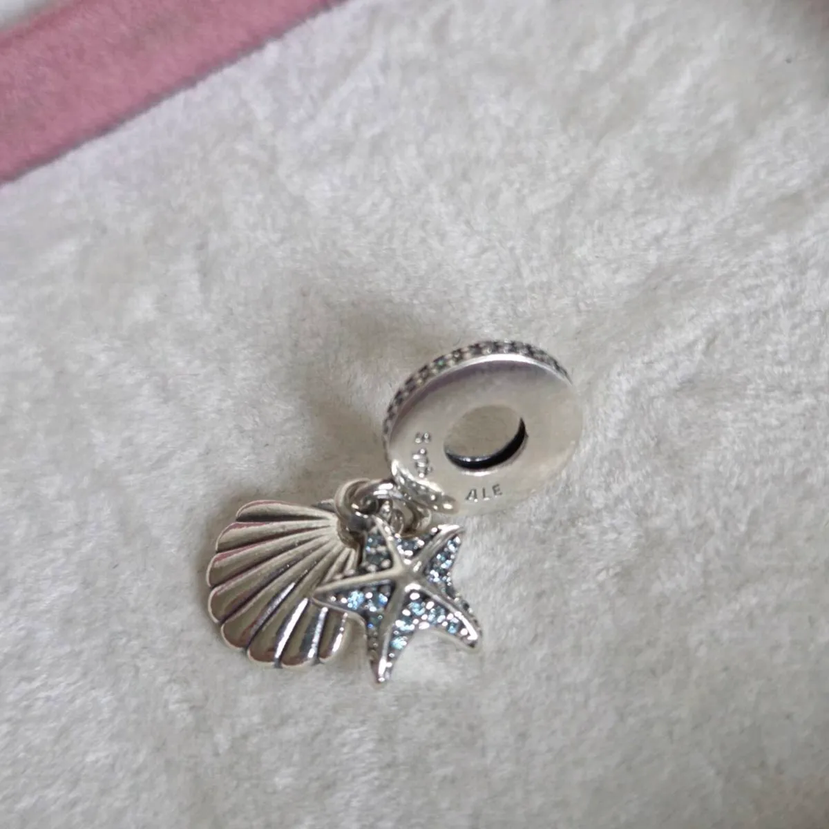 Pandora star fish and shell dangle charm - Image 2