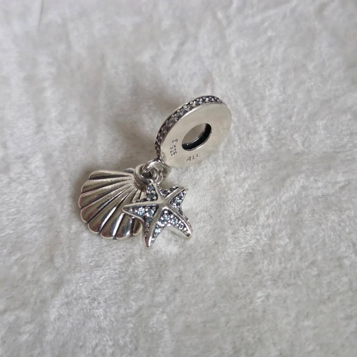 Pandora star fish and shell dangle charm - Image 3