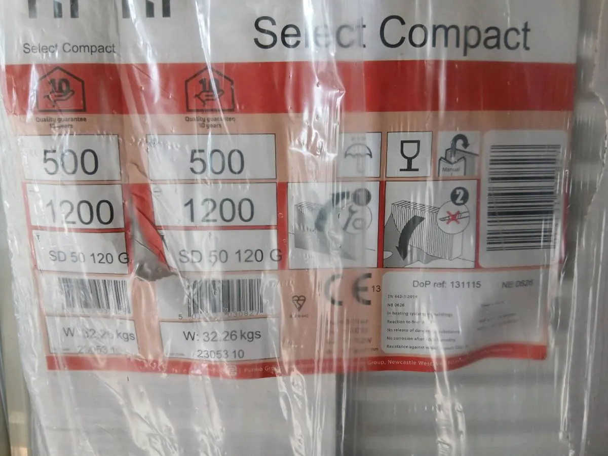 Myson 500 x 1200 radiator - Image 2