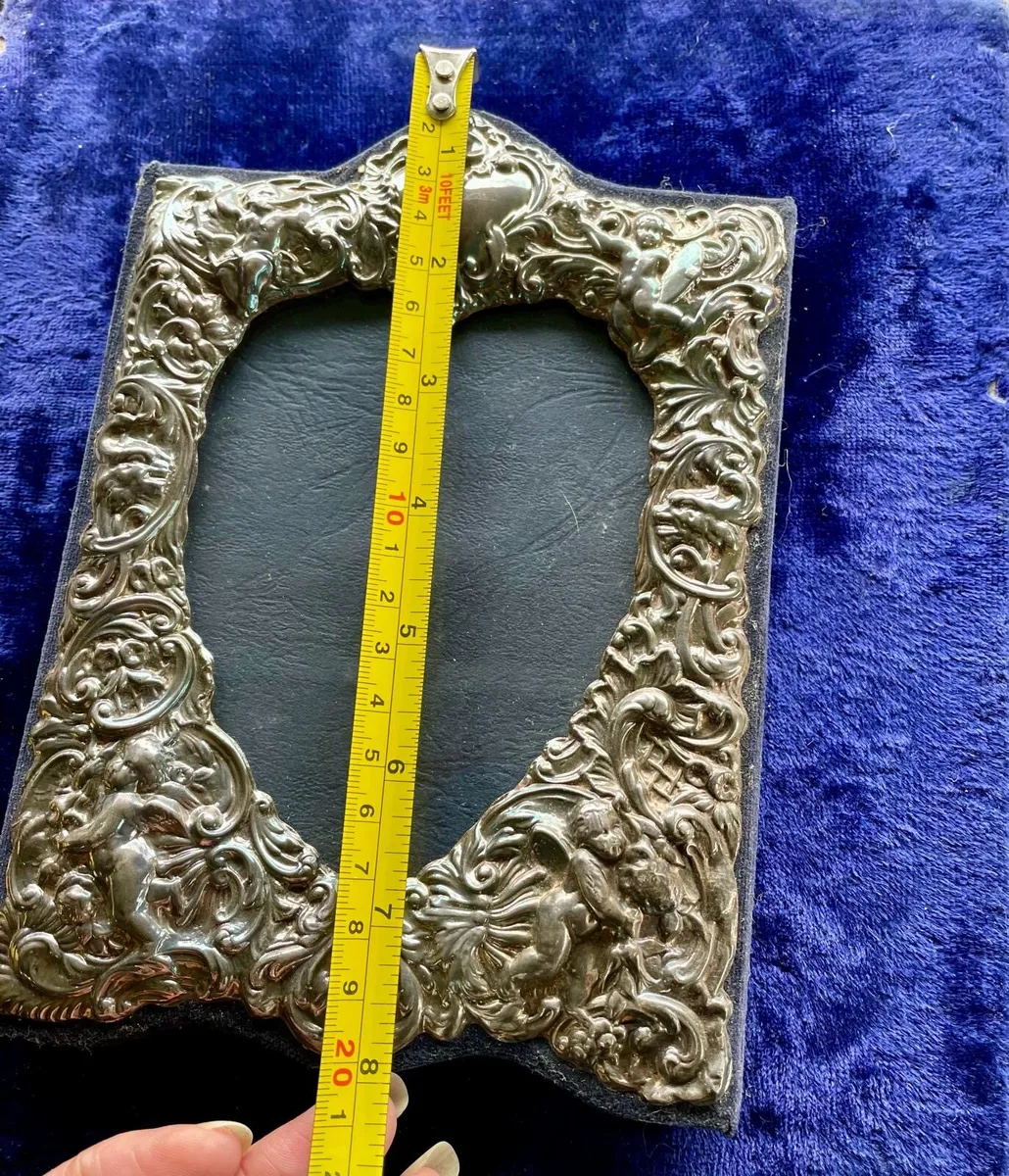 Vintage Fine Sterling Silver Photo Frame - Image 4