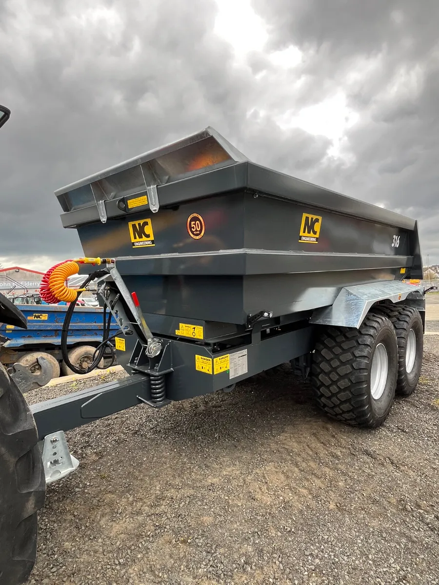 NC 316 16T Dump trailer - Image 2