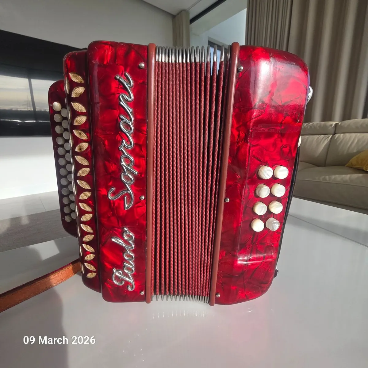 Paolo Soprani B/C Button Accordion - Image 2