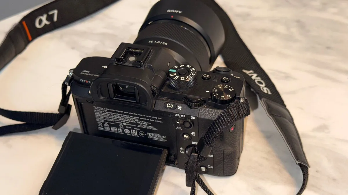Sony A7R II 42MP Full Frame Camera + Sony 50mm f/1 - Image 3