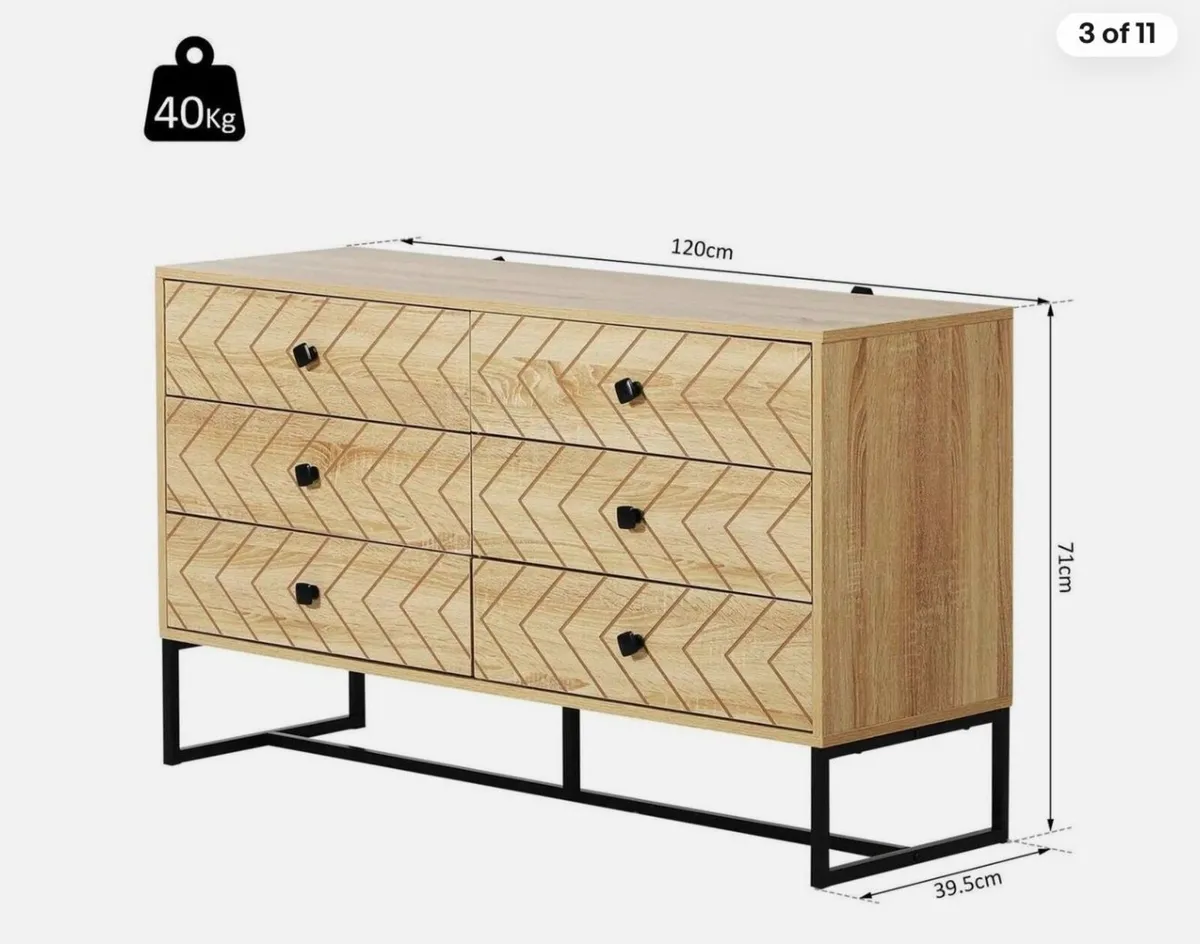 Sideboard Chest of Drawers - Image 3