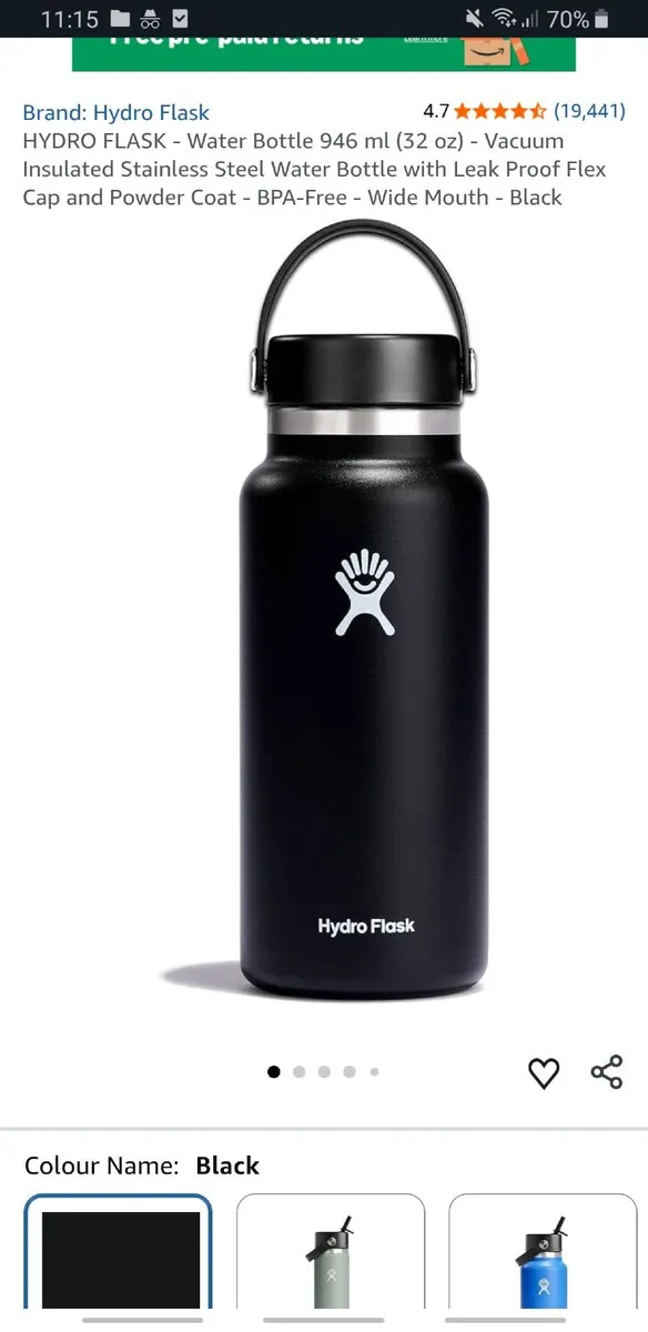 Water bottle/flask BRAND NEW - Image 4