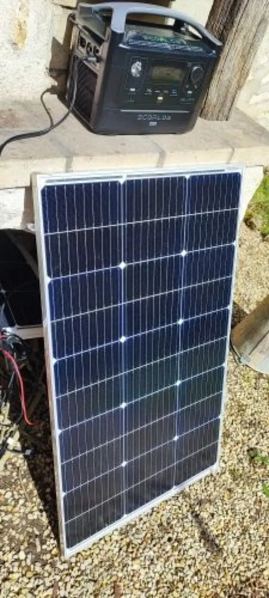Camper van or boat 100W 12V Solar Panel - Image 3