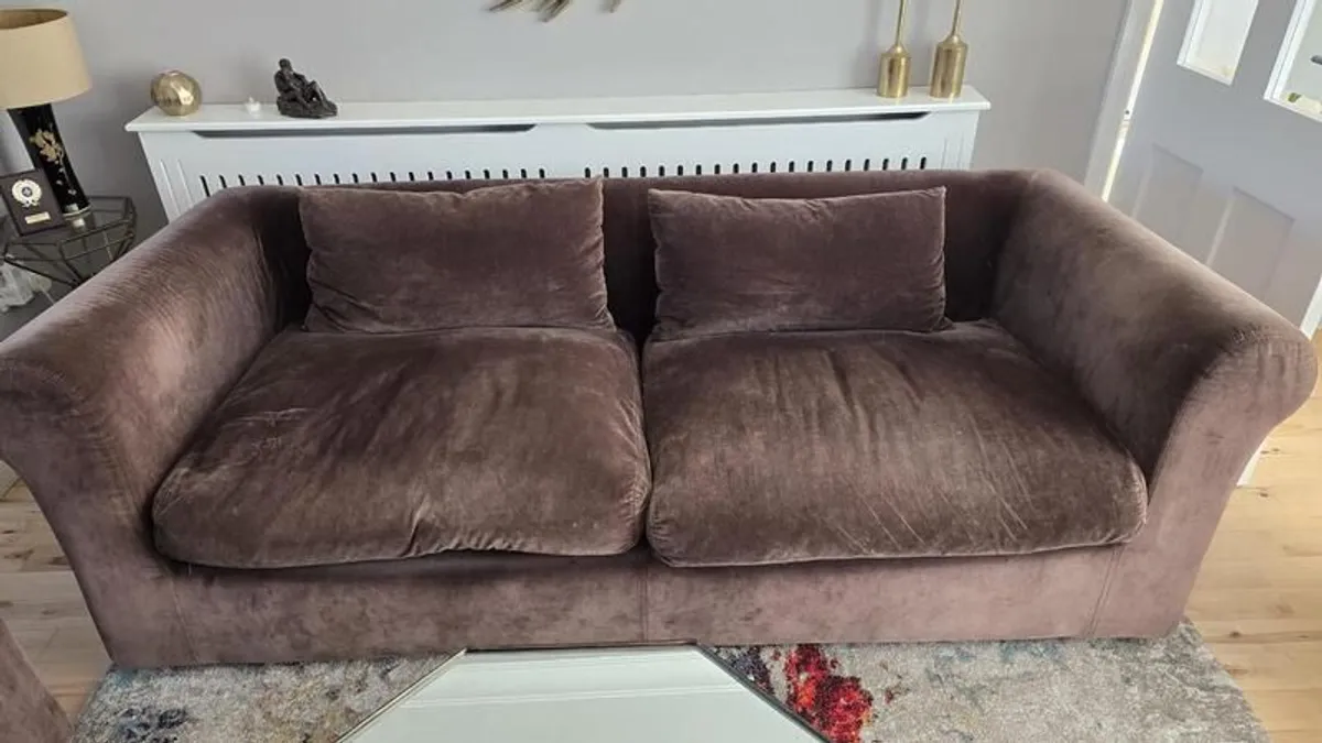 Habitat couch and armchair - Image 3