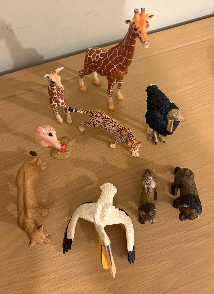SCHLEICH WILD ANIMALS x 9 - Image 1