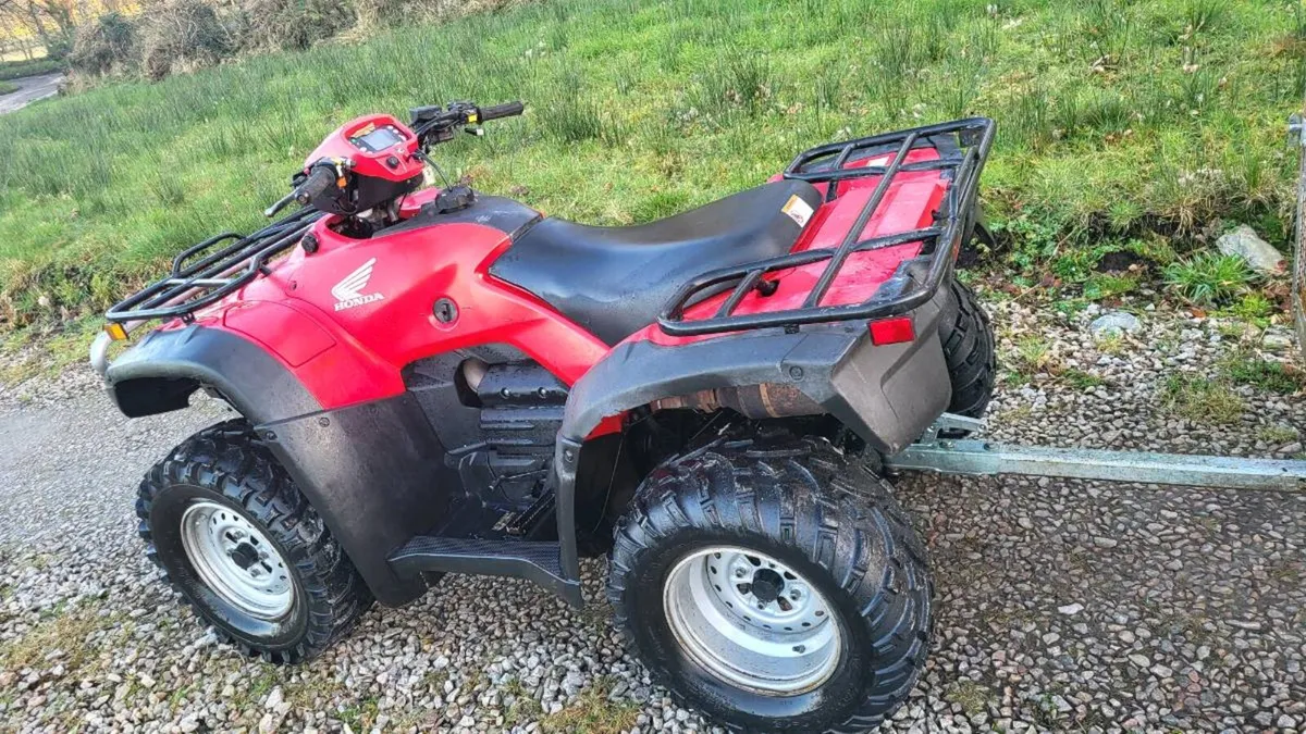 Honda Foreman 500 & Trailer - Image 4