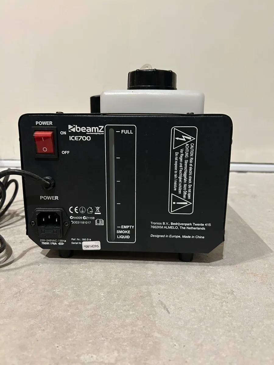 BeamZ Ice700 Low Fog / Smoke Machine / DJ - Image 3