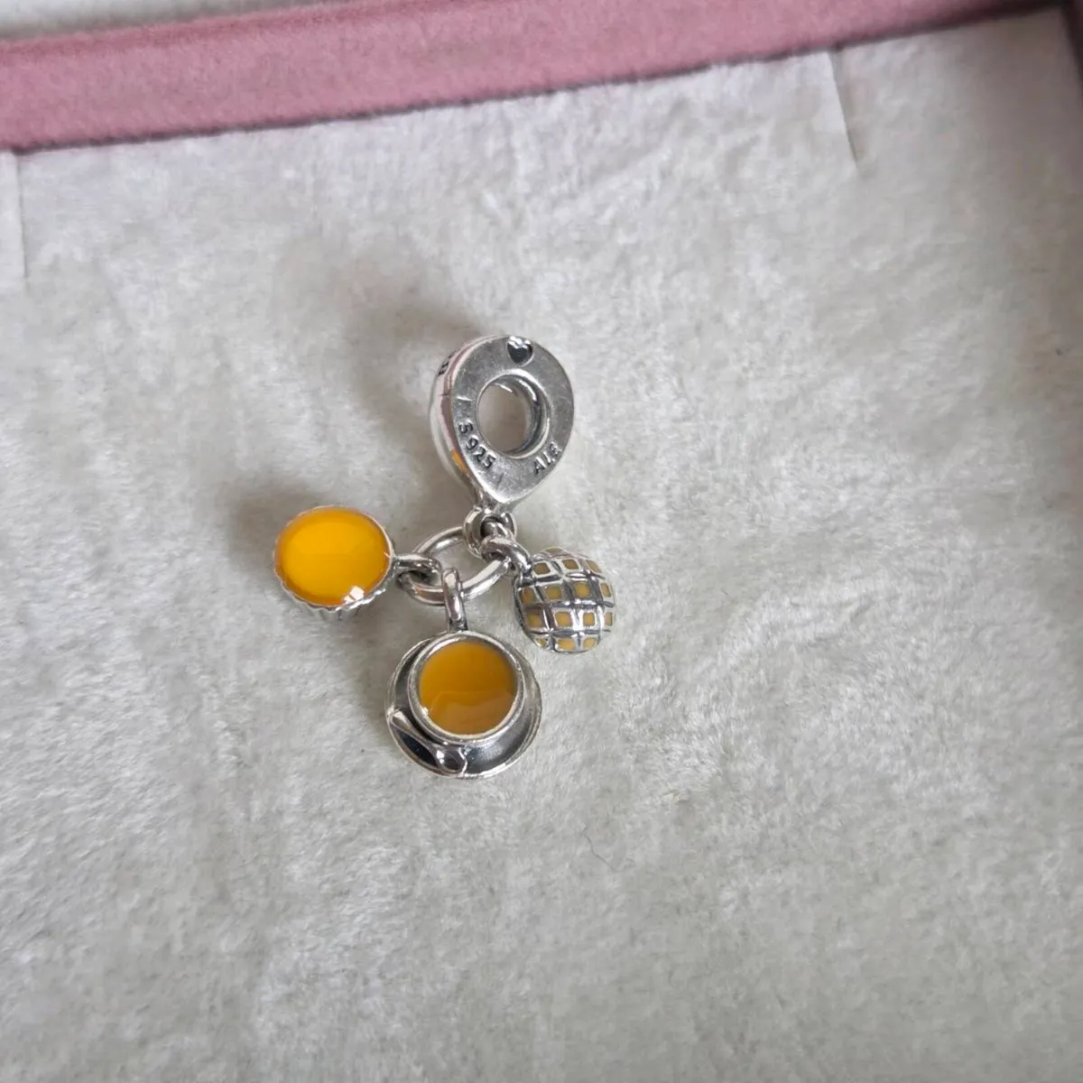 Pandora dange charm trio  cup of tea/best friends - Image 4