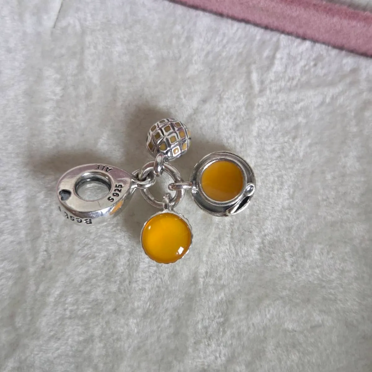 Pandora dange charm trio  cup of tea/best friends - Image 3