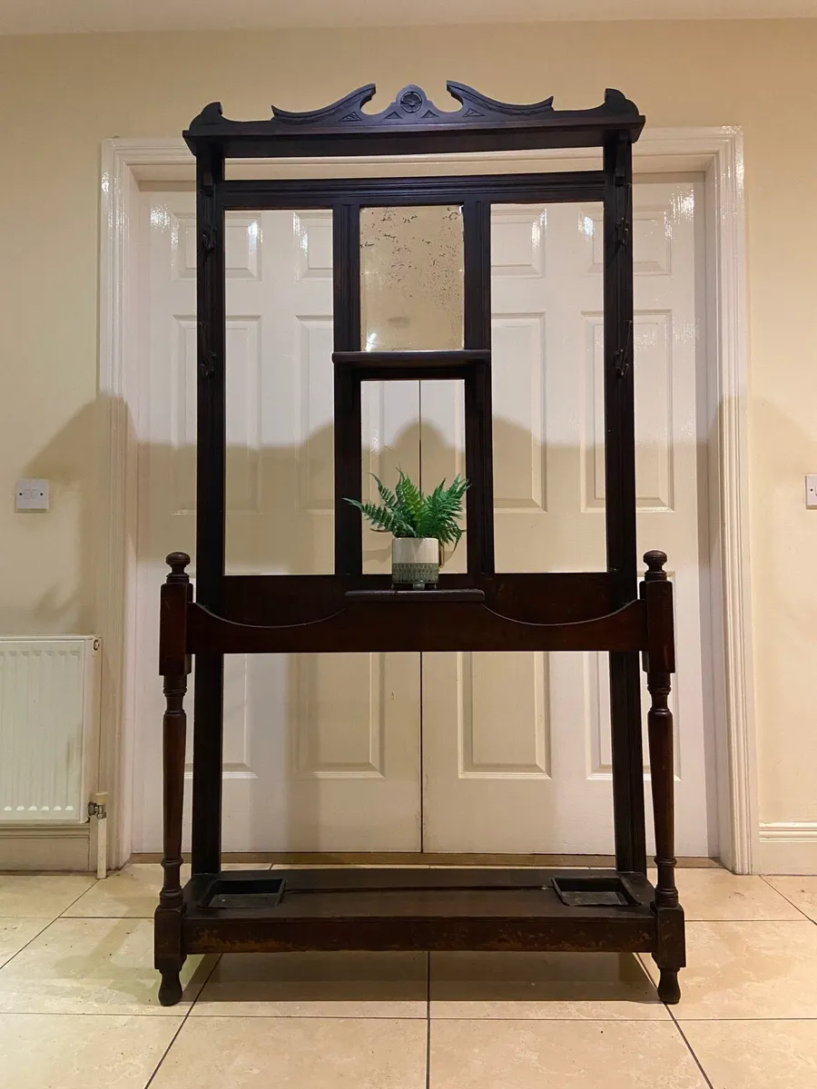 Victorian hallway coat stand - Image 1