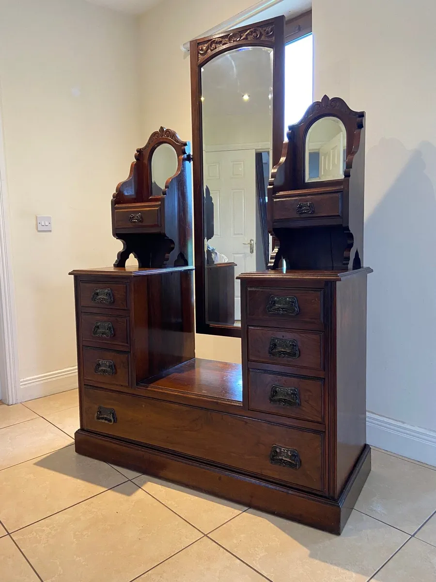 Victorian Scottish waterfall dresser