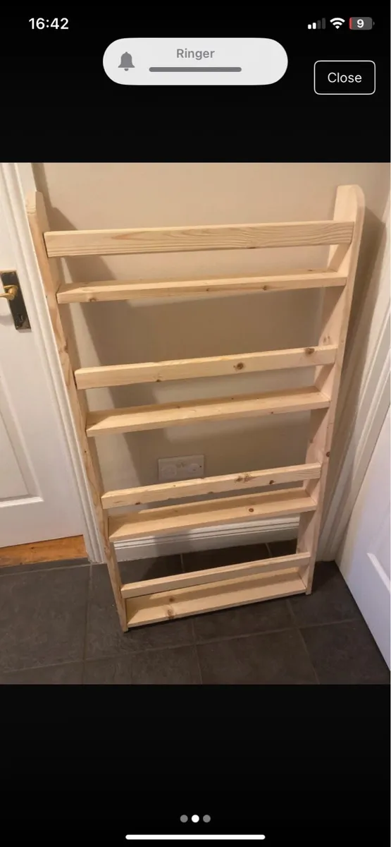 Handmade book shelf - Image 2