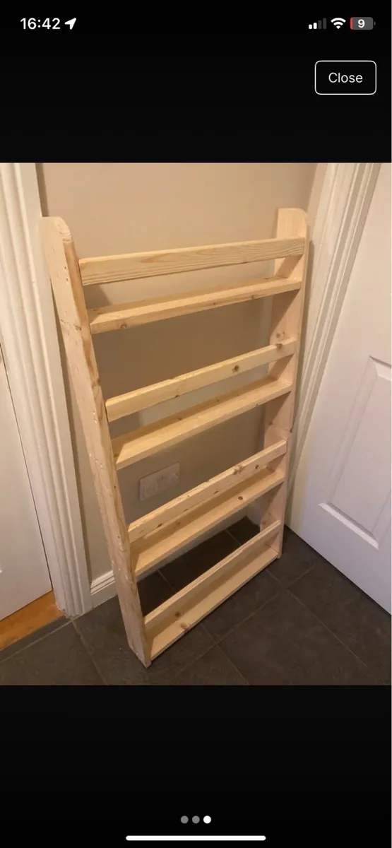 Handmade book shelf - Image 3