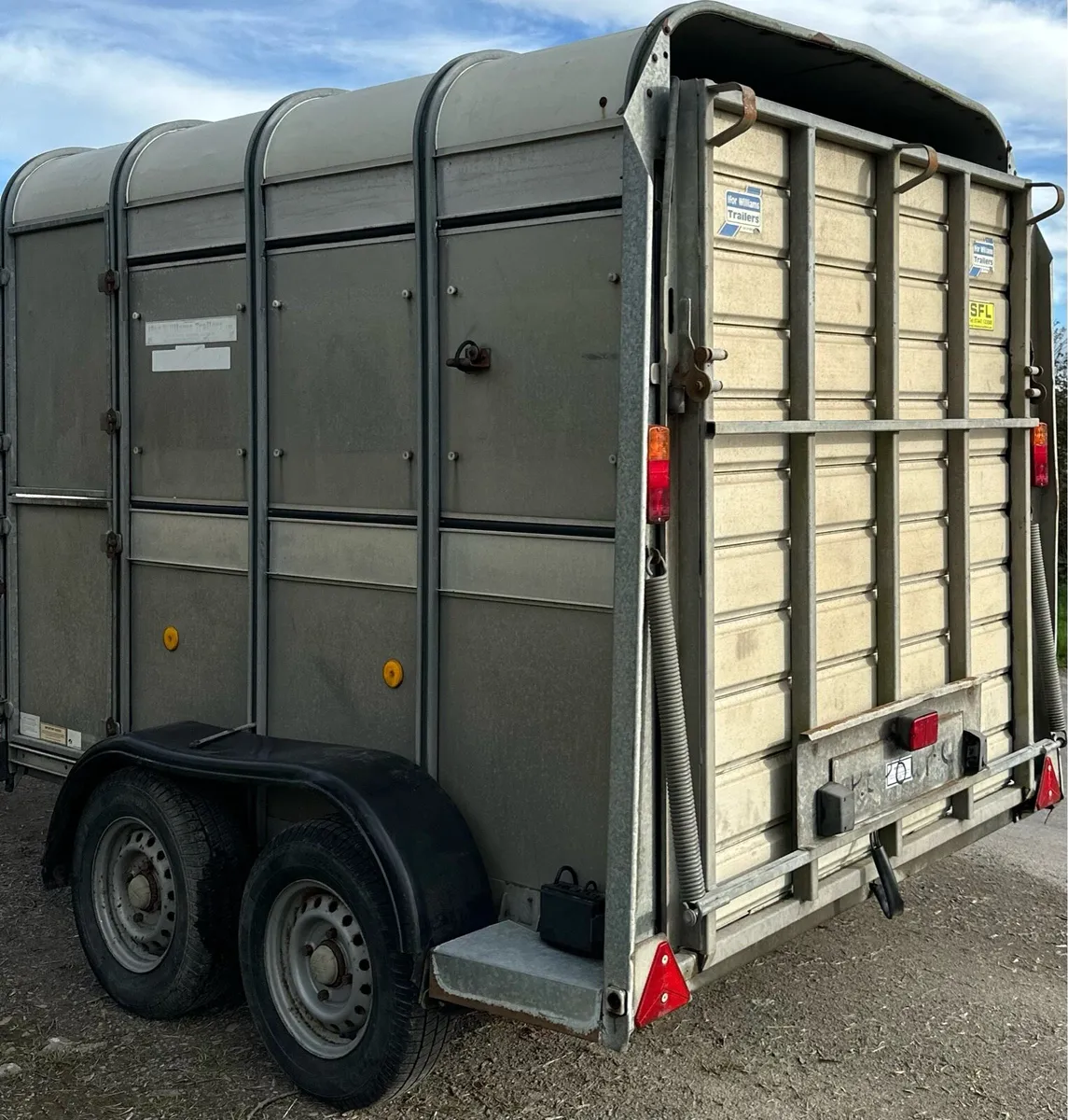 8 x 5 Ifor Williams Cattle Trailer - Image 3