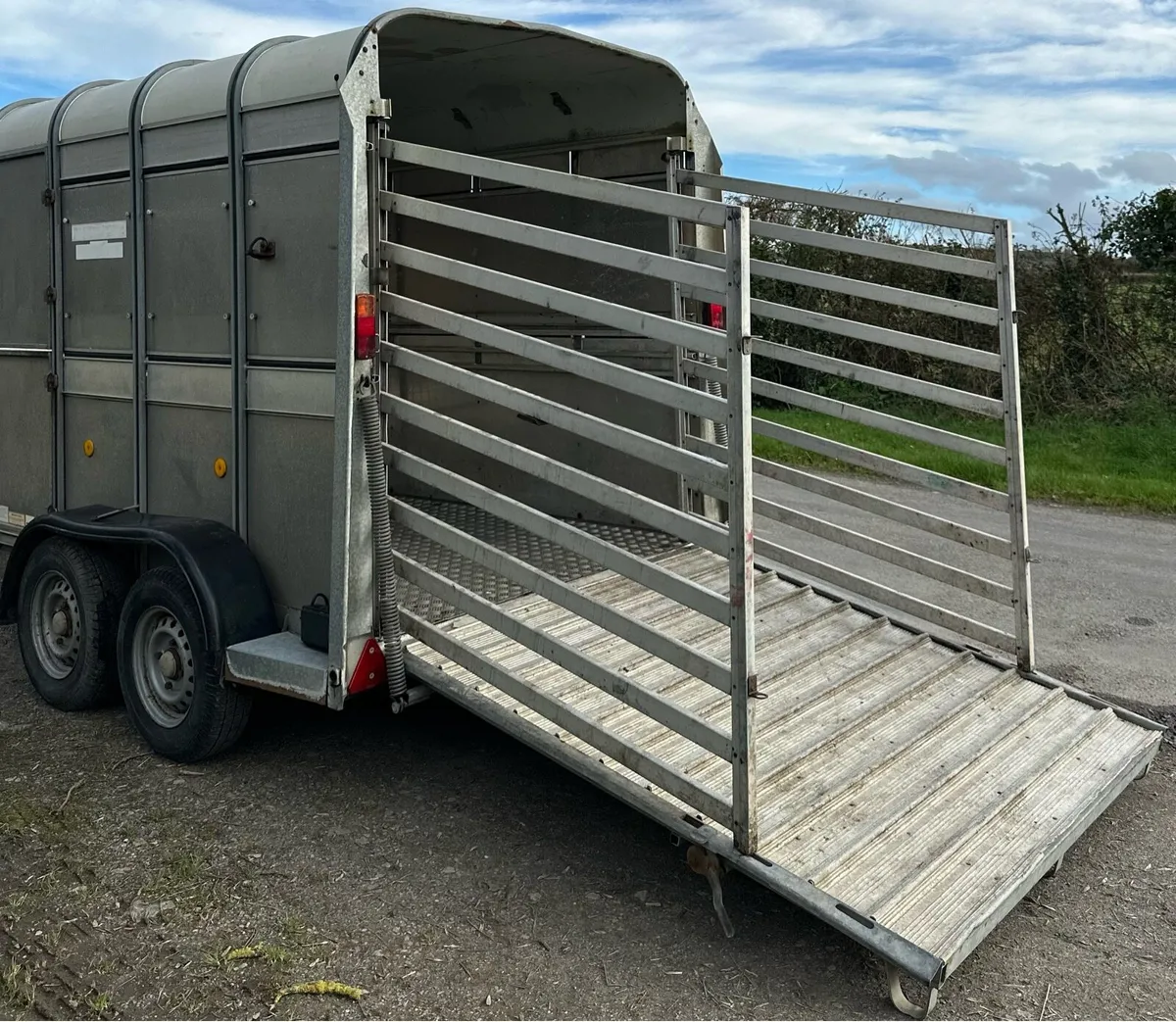 8 x 5 Ifor Williams Cattle Trailer - Image 4