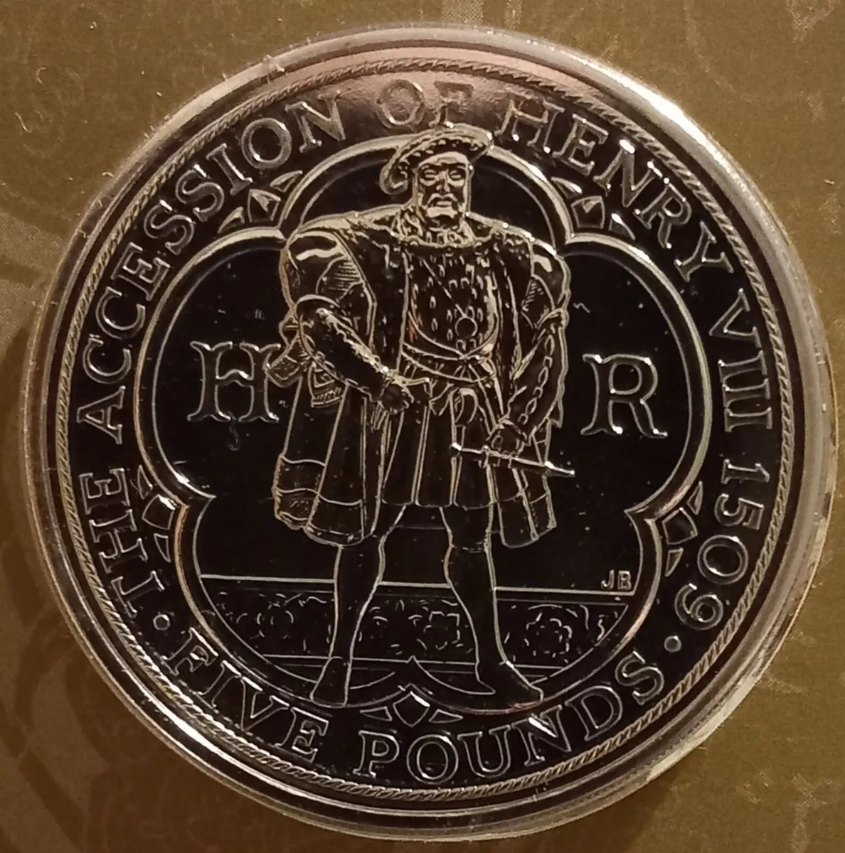 2009 King Henry VIII Uncirculated Coin - Image 2