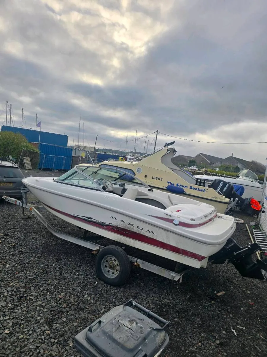 2006 maxum 1800sr speed boat - Image 1