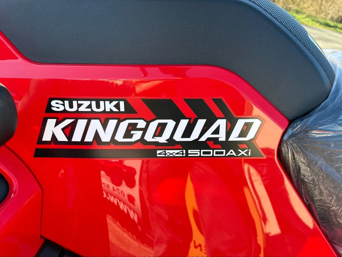 New Suzuki 500/750 kingquads - Image 2