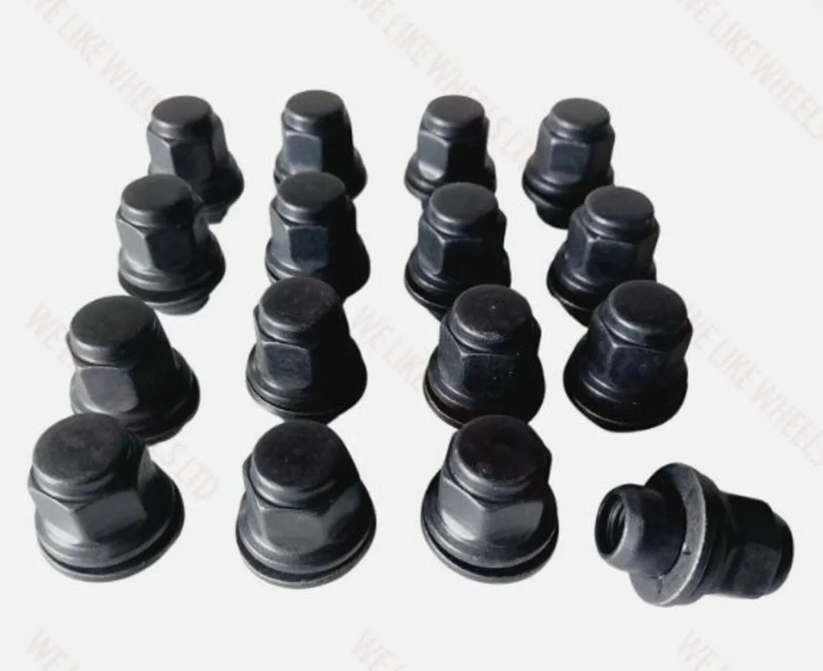 New Black Wheel Nuts- LEXUS TOYOTA. Delivery - Image 1