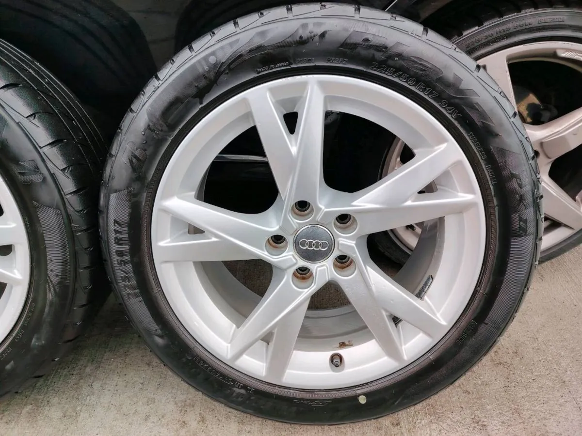 17" Audi alloy wheels - Image 2
