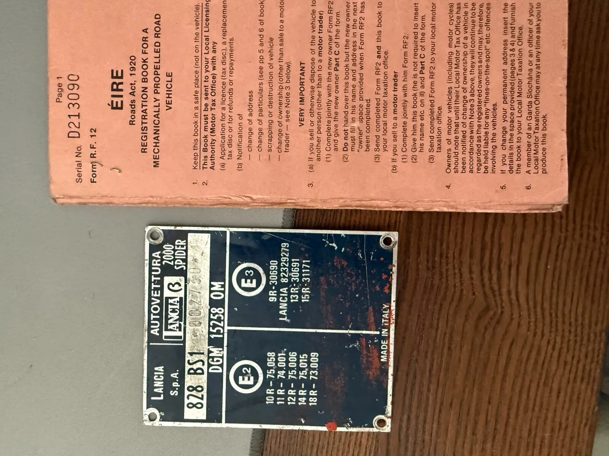 Lancia Beta 2000 Spider - Image 2