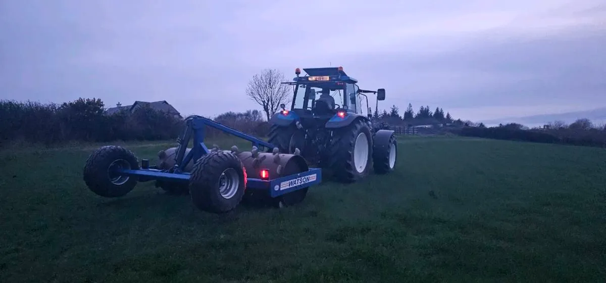 Aerating rolling for hire - Image 3