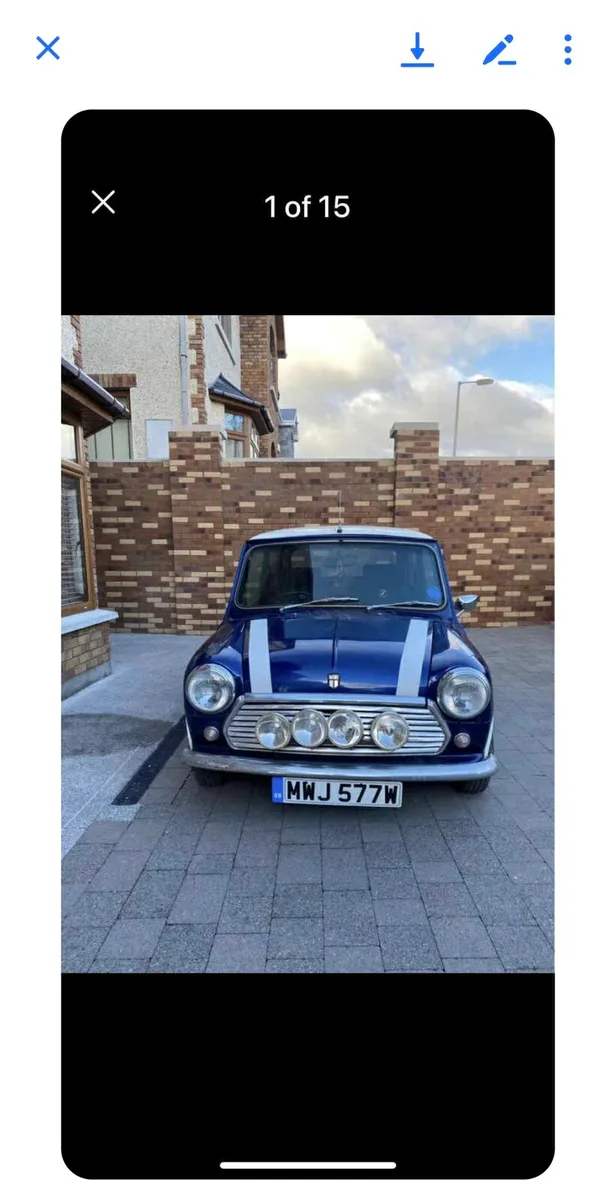 Vintage minicooper aston 1981 - Image 1