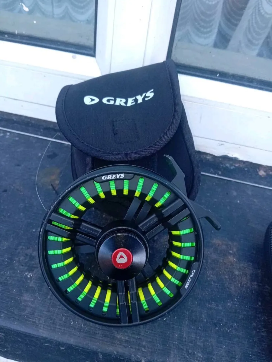 Greys Cruise Fly Reel Spooled Up - Image 1