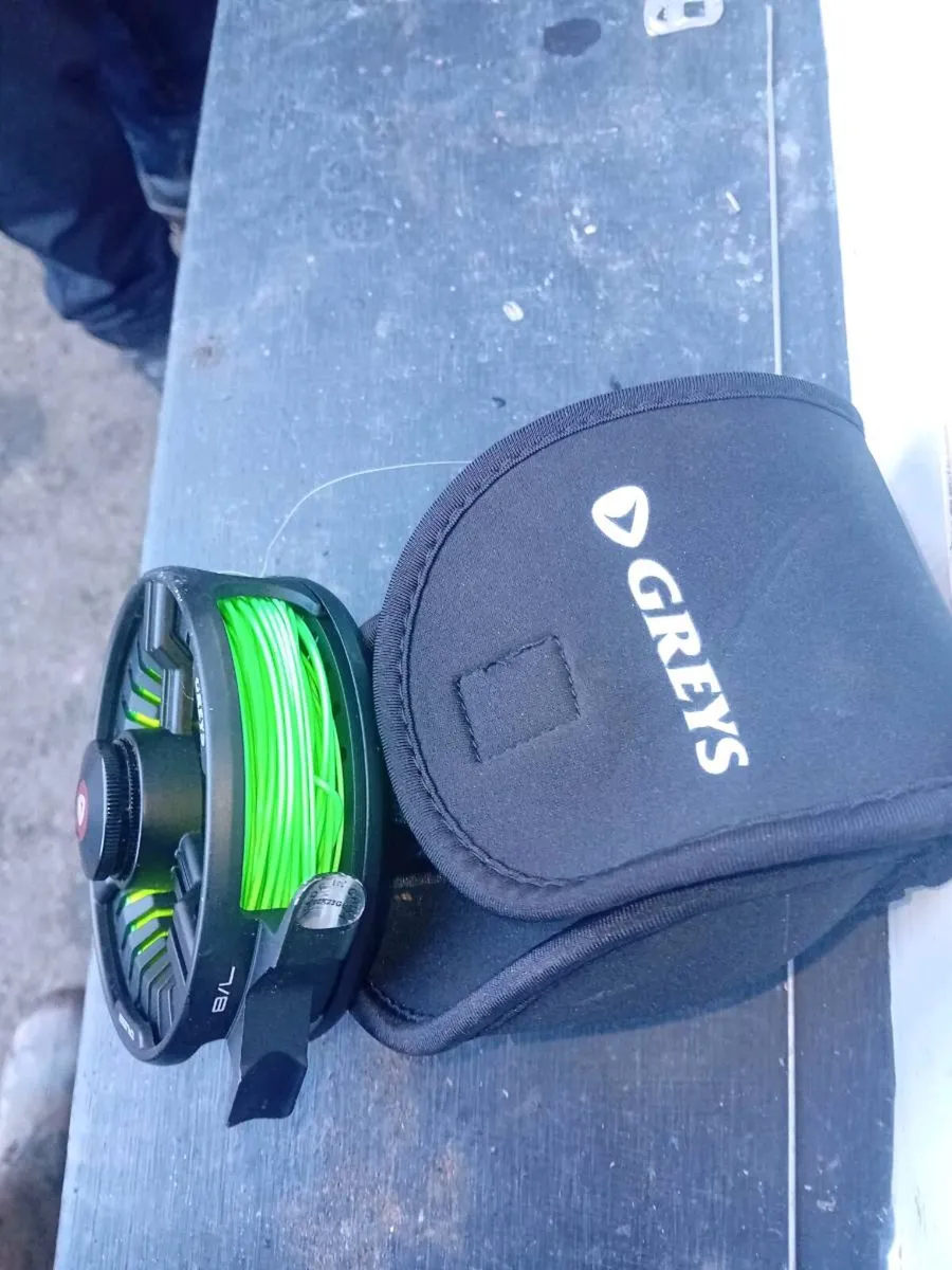 Greys Cruise Fly Reel Spooled Up - Image 2