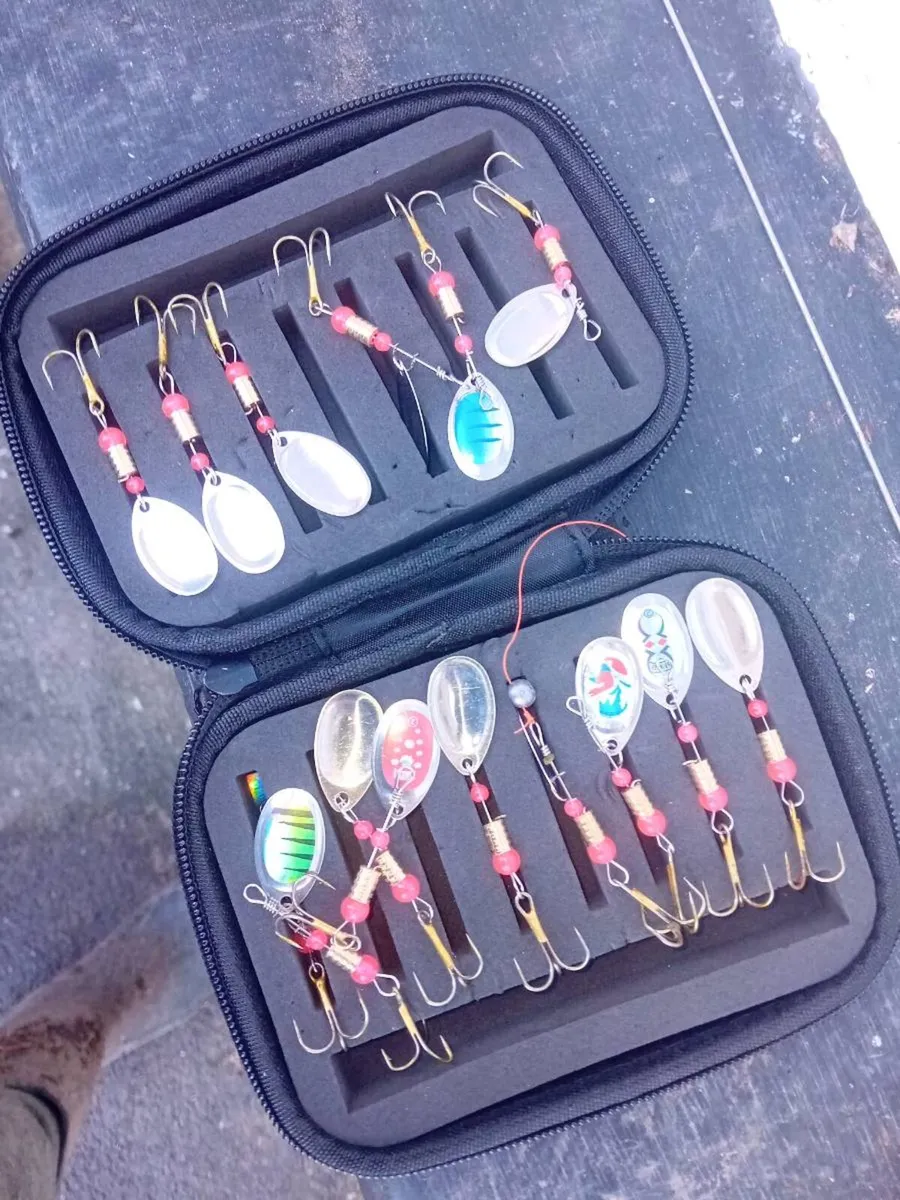 Fly Fishing Flys and Freshwater meps with cases - Image 2