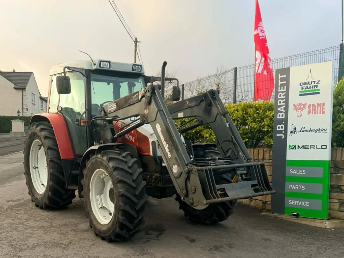 STEYR 9094 (CASE CS 94) & QUICKE LOADER - Image 2