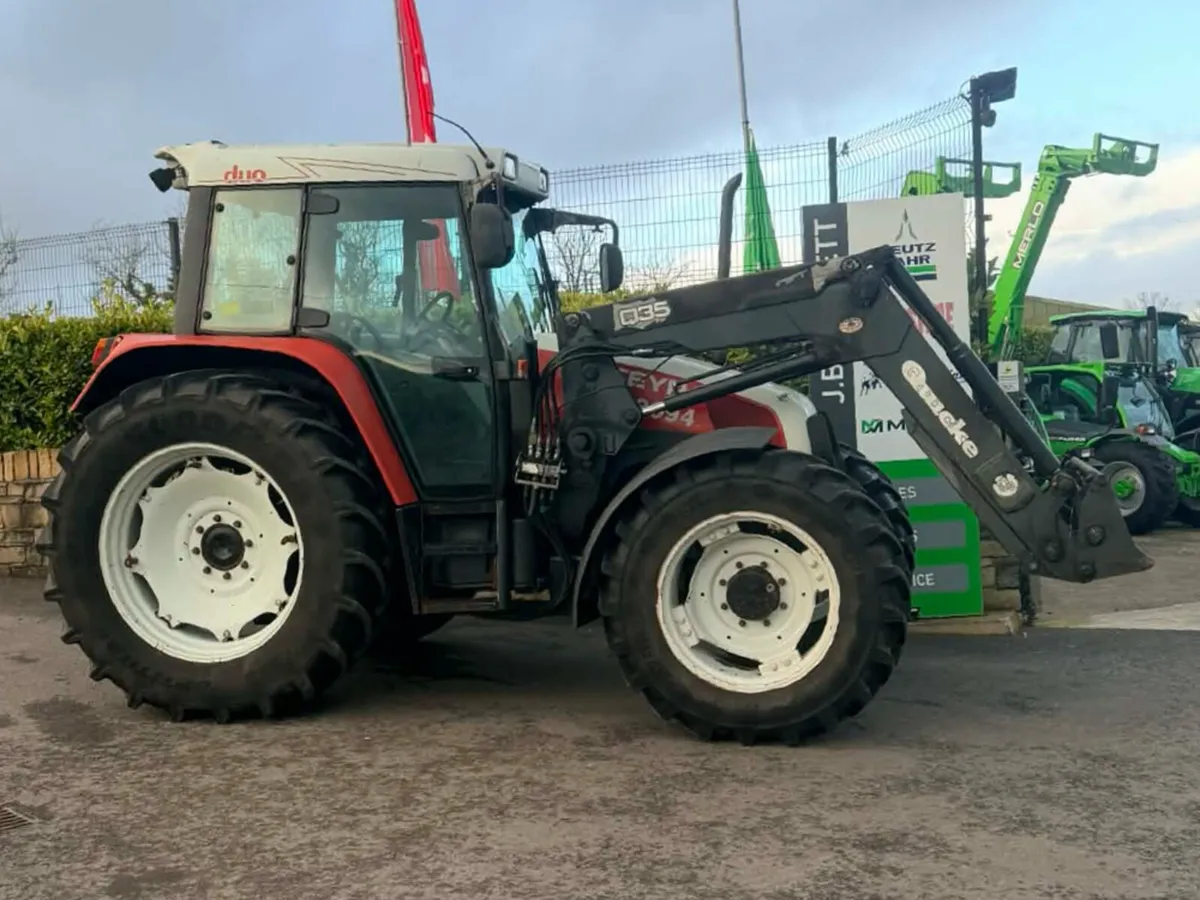 STEYR 9094 (CASE CS 94) & QUICKE LOADER - Image 1