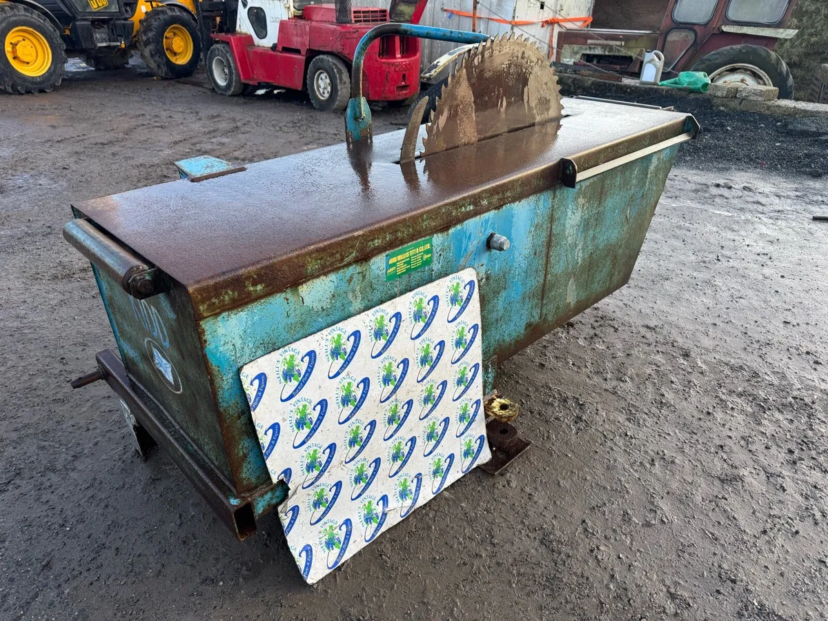 Kidd PTO Driven Tractor Sawbench - Image 1