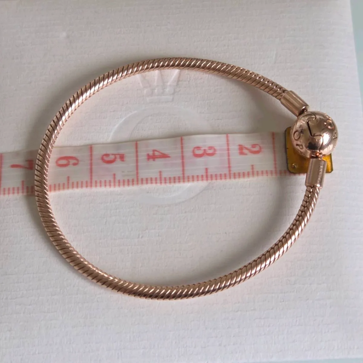 Pandora bracelet moments rose gold  size 18cm - Image 4