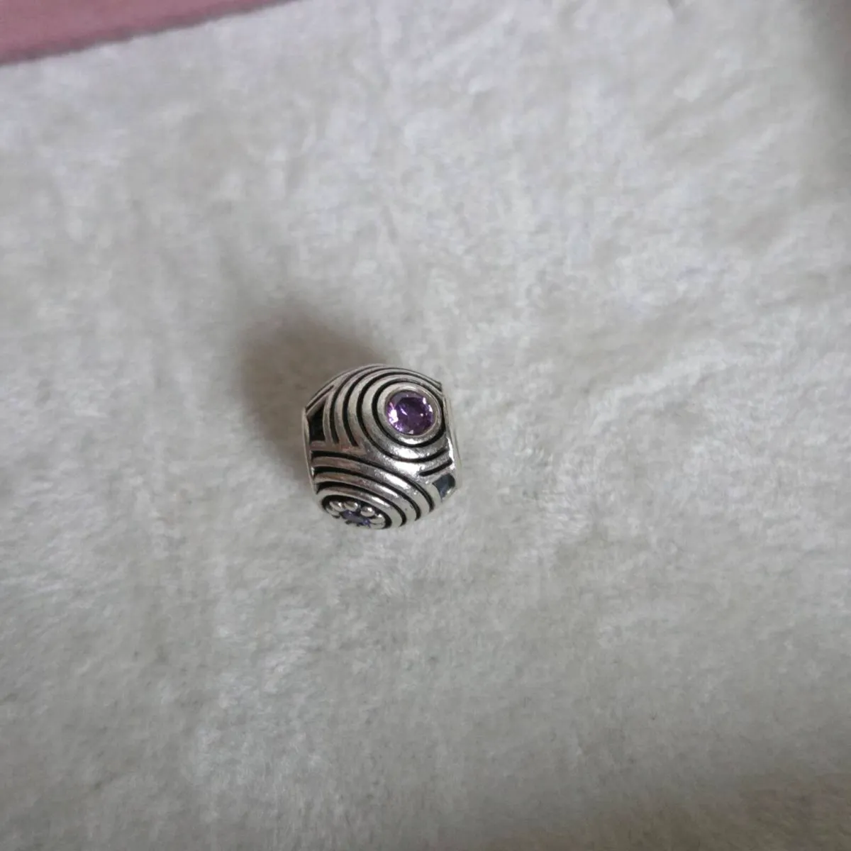 Pandora hypnotic purple stones charm - Image 2
