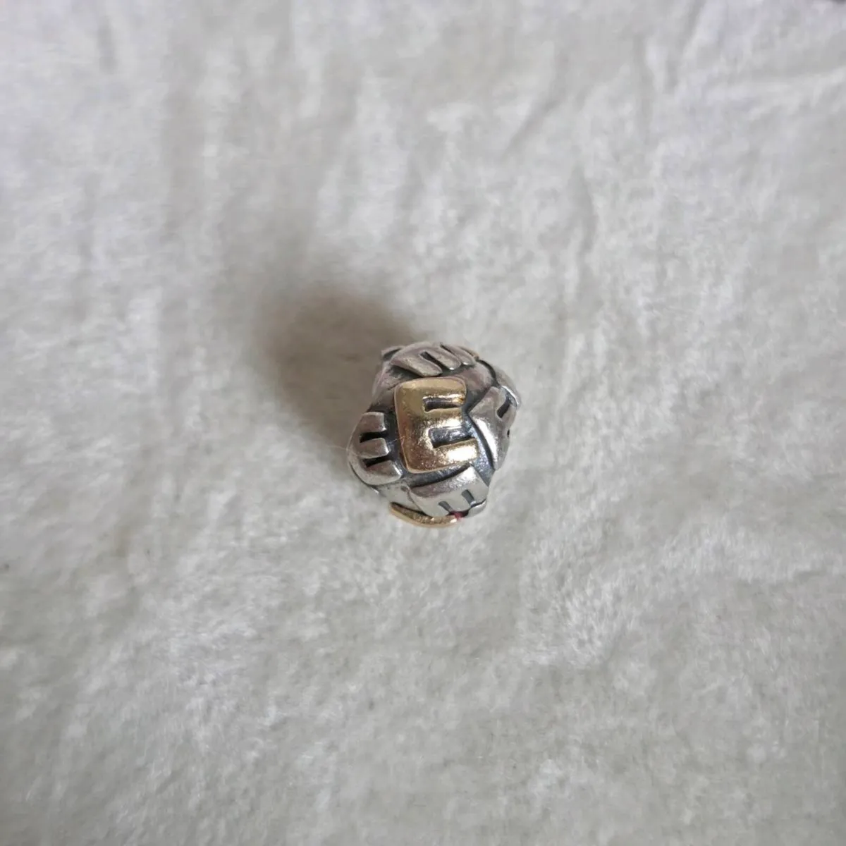 Pandora  sterling Silver and gold 14k gold - Image 2
