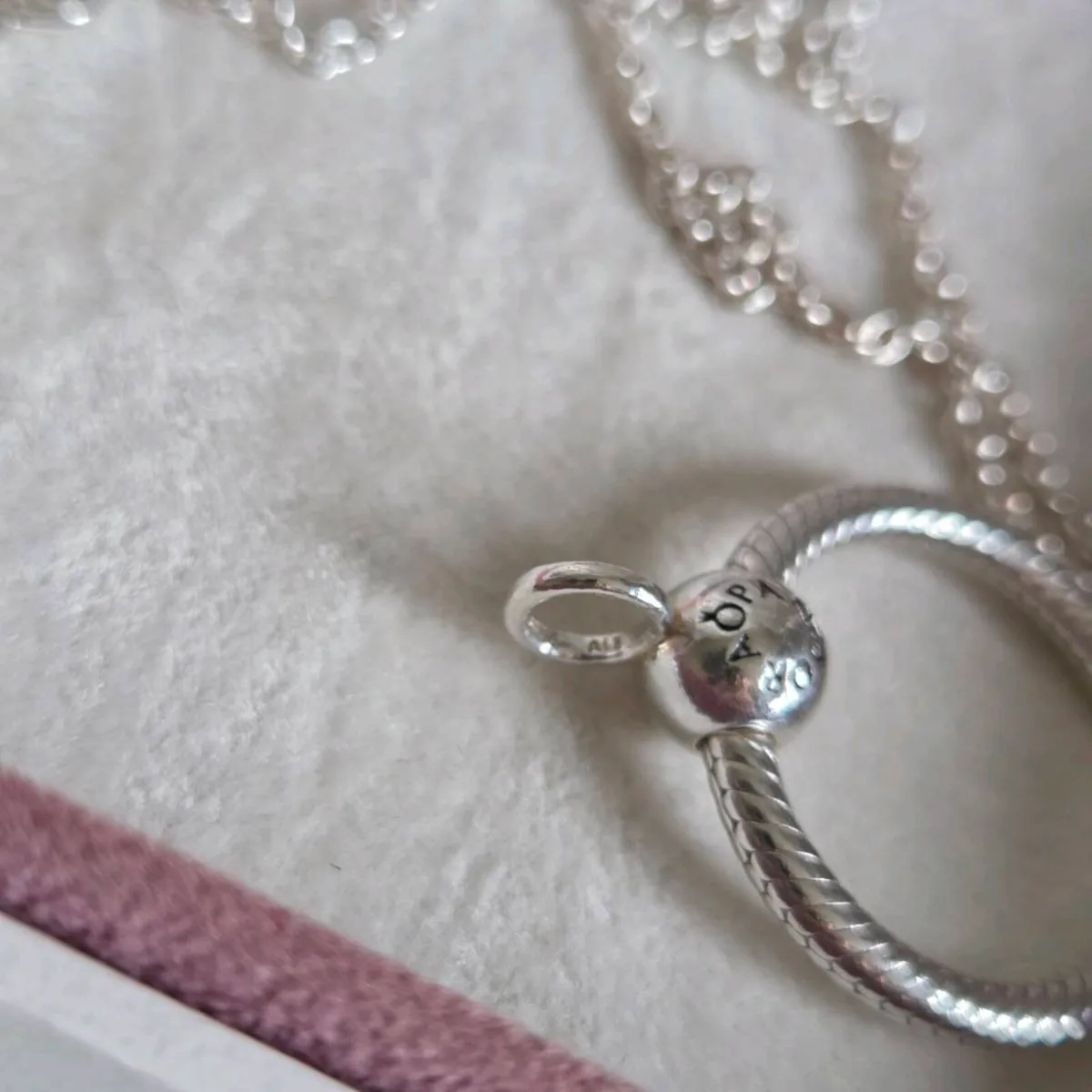Pandora pendant O with ajustable necklace - Image 4