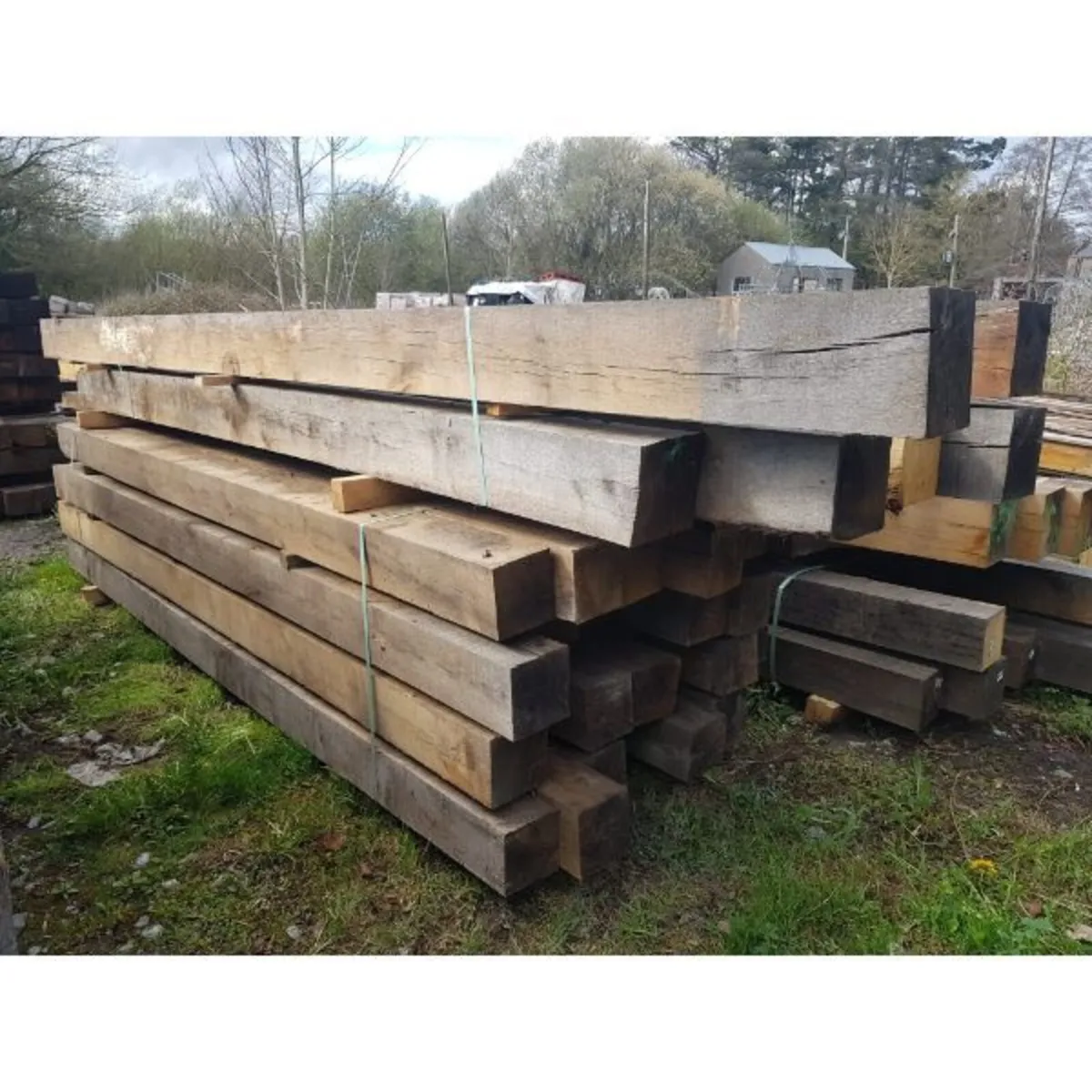 Oak Beams – Raw State  Cut to order - Image 2
