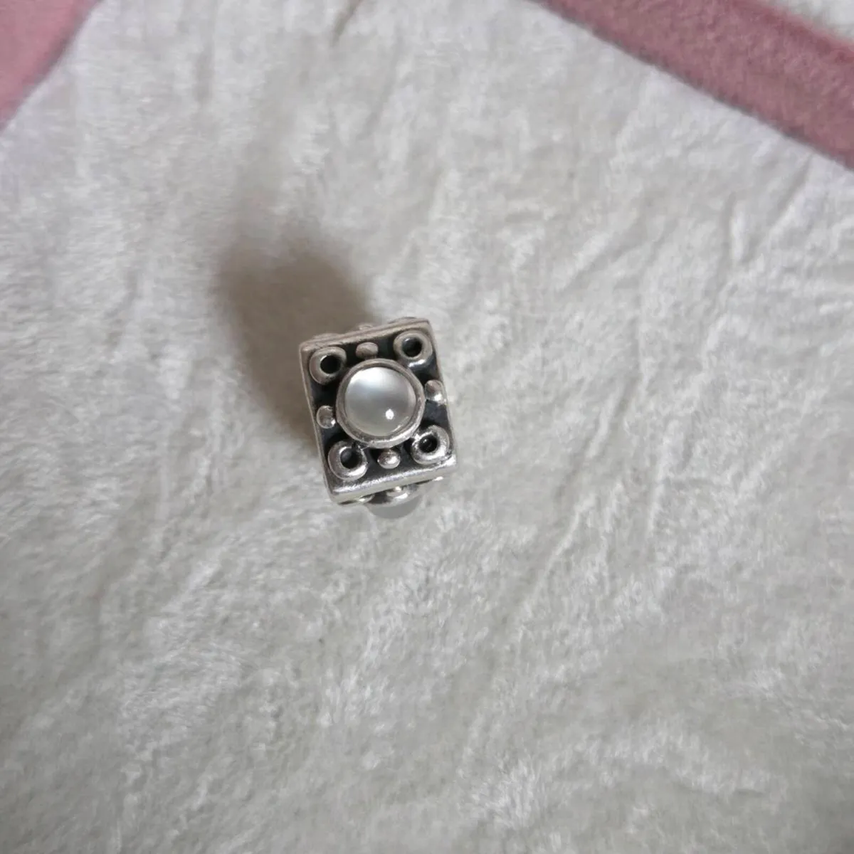 Pandora charm birthstone April perfect condition - Image 1
