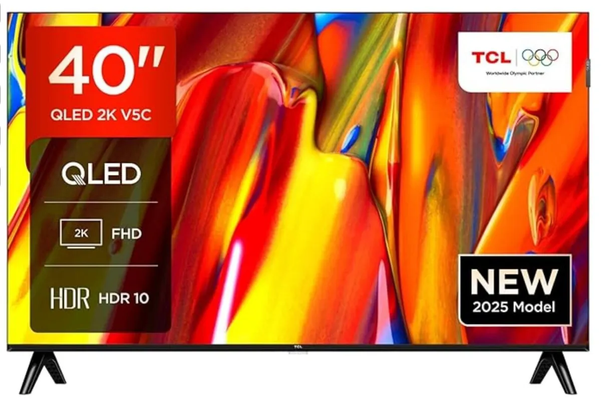 Brand New 40" Slimline SmTelevision - TCL 40V5C-UK - Image 1