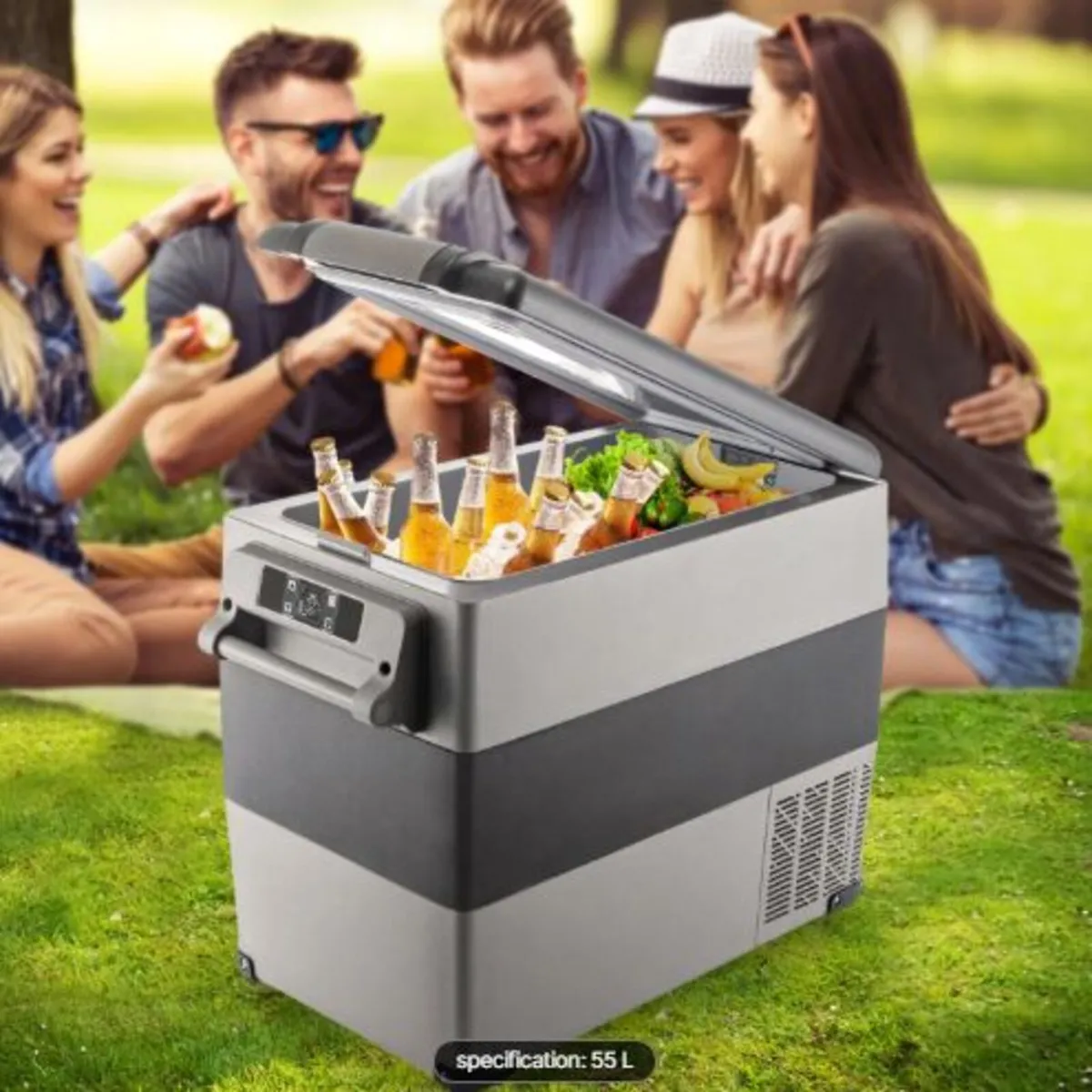 Car Refrigerator 55L Compressor Portable Small - Image 3