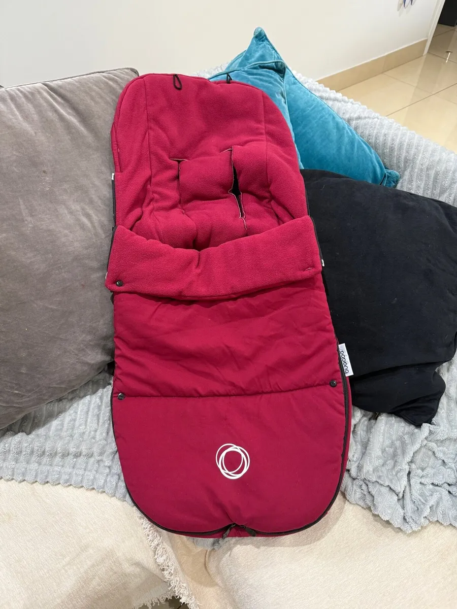 Bugaboo foot muffs in swords - Image 1