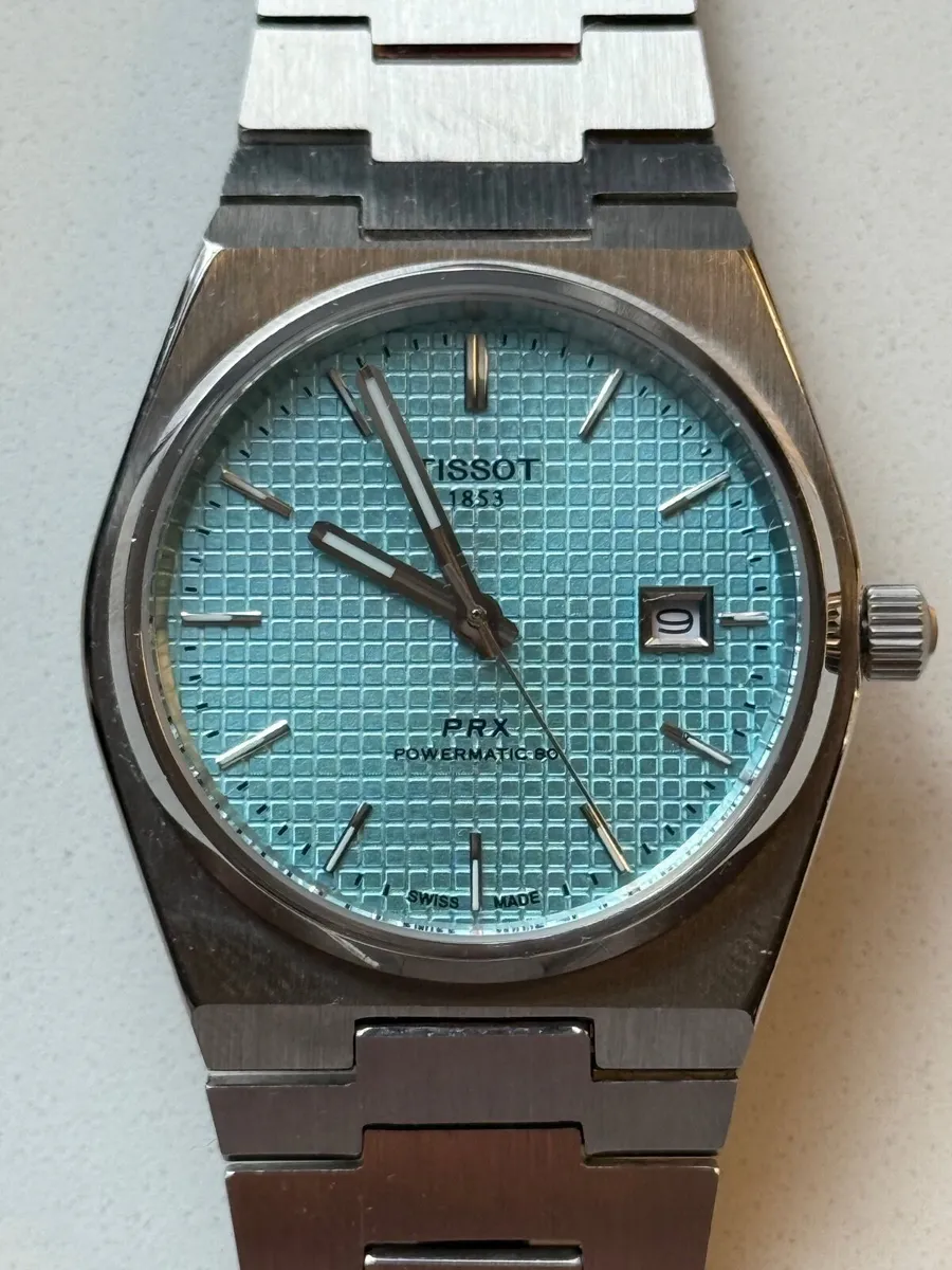 Tissot PRX 80 Powermatic ice blue 40mm - Image 1
